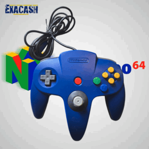 Manettes Nintendo 64 Bleu