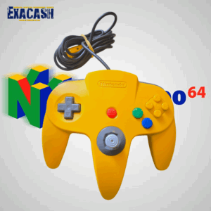 Manettes Nintendo 64 Jaune