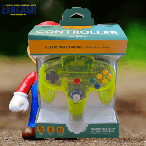 Manette Tomee Nintendo 64  - Jaune Translucide