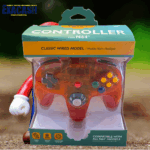 Manette Tomee Nintendo 64  - Rouge Transparente