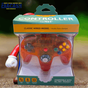 Manette Tomee Nintendo 64  - Rouge Transparente