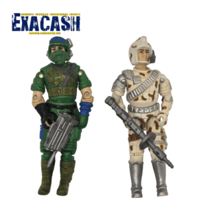 Figurine Gi Joe : Battle Force 2000 Blaster V1 + Avalanche V1