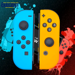 Nintendo - Joy-Con Bleu Clair et Jaune