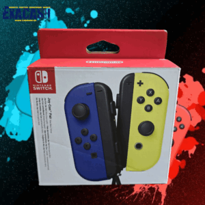 Nintendo - Joy-Con Bleu et Jaune + Dragon