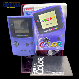 ID : 5058 Nintendo Game Boy Color Violette (E Boîte)