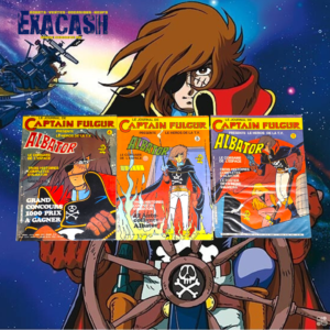 3 BD Captain Fulgur (Albator)