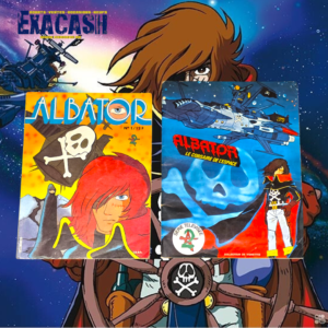 2 Livres Vignettes Albator