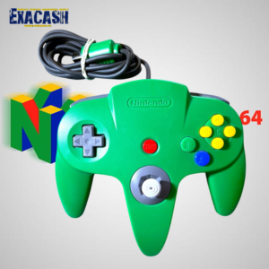 Manettes Nintendo 64 Verte