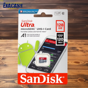 SanDisk 128GB Ultra® microSDXC 120MB/s A1 Class 10 UHS-I