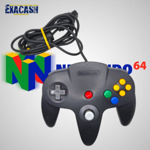 Manettes Nintendo 64 Noir (Abimée)