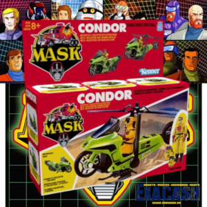 Véhicule et Figurine M.A.S.K. Condor