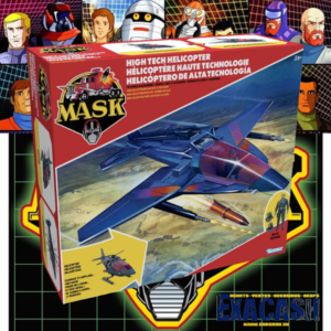 Véhicule et Figurine M.A.S.K. High Tech Helicopter