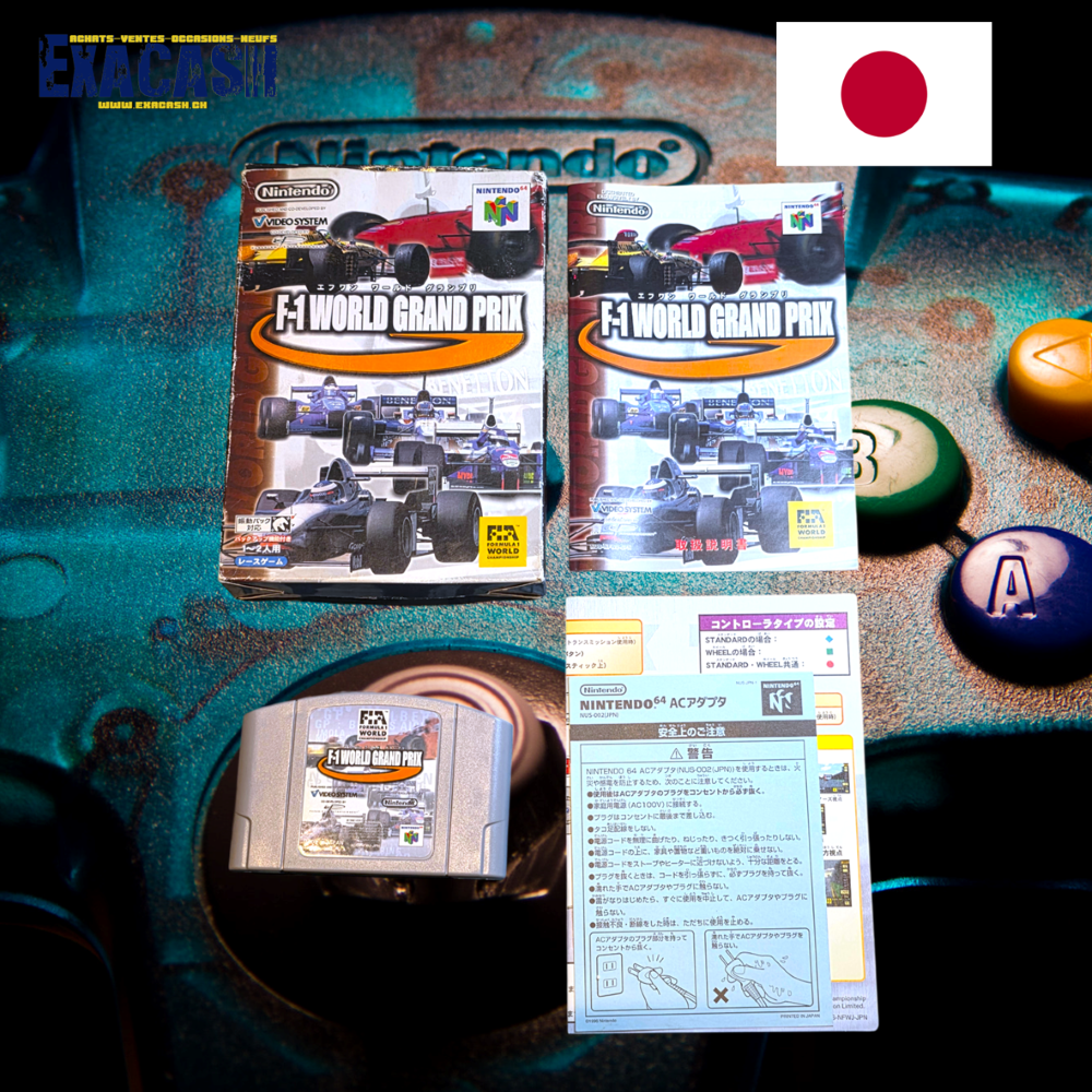 F1 World Grand Prix Jap. (En Boîte) – Image 3