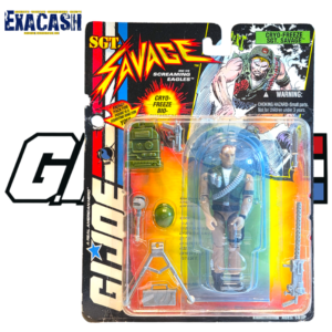 Figurine Gi Joe Cryo-Freeze SGT. Savage
