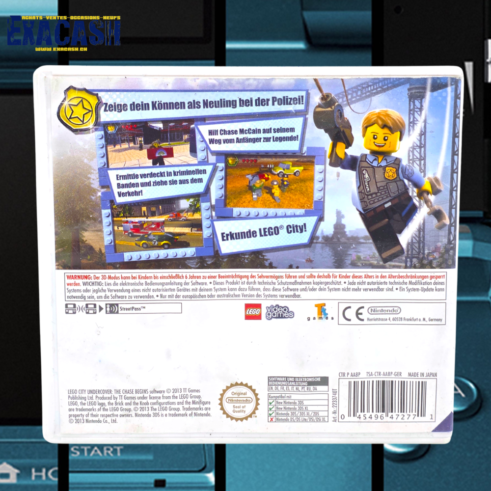 LEGO City Undercover : The Chase Begins (Nintendo Selects) (En Allemand) – Image 2
