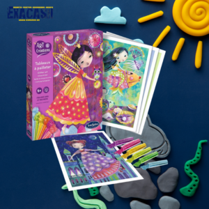 Tableaux à pailleter : Art & Créations - Fées des airs et des mers