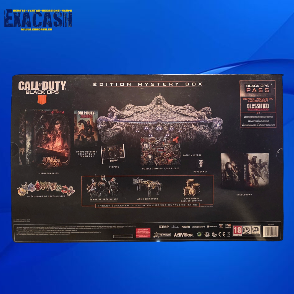 Call of Duty : Black Ops 4 - Edition Mystery Box PS4 (Neuf) – Image 2