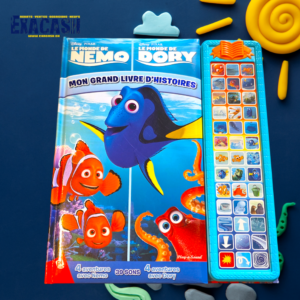 Mon grand livre d’histoires 4 aventures avec Nemo, 4 aventures avec Dory