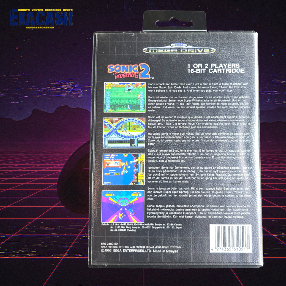 Sonic the Hedgehog 2 (en Boîte) – Image 2