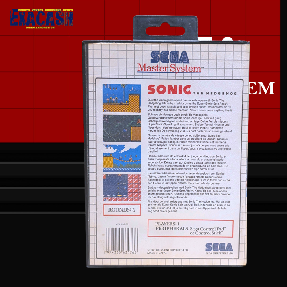 Sonic the Hedgehog (en Boîte) – Image 2