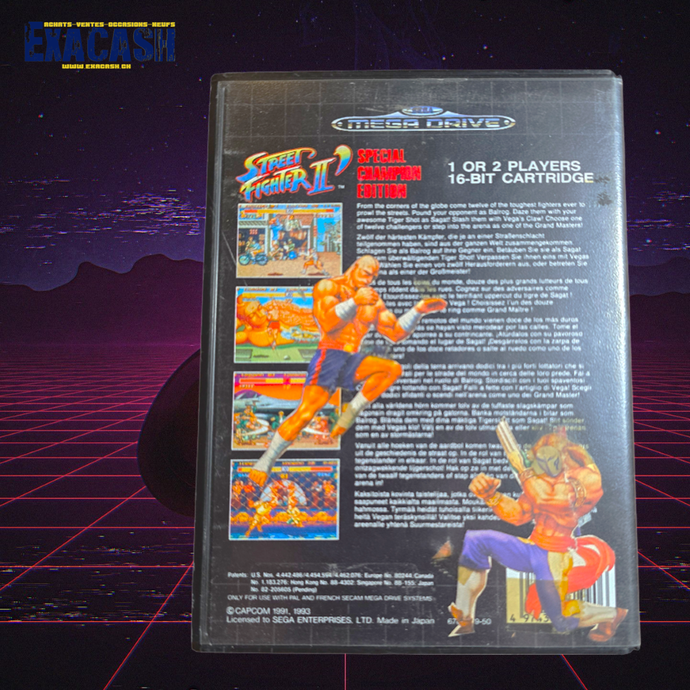 Street Fighter II : Special Champion Edition (En Boîte Complet) – Image 2
