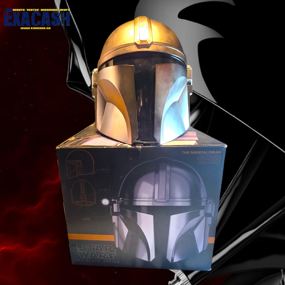 Casque électronique Star Wars The Black Series The Mandalorian Noir – Image 2