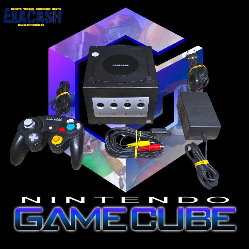Game Cube Noir