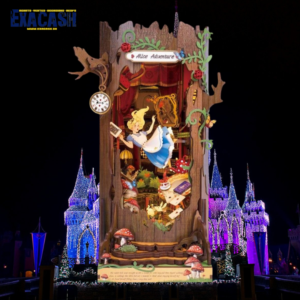 Maquette Book Nook Rolife alice adventure (Neuf) – Image 2
