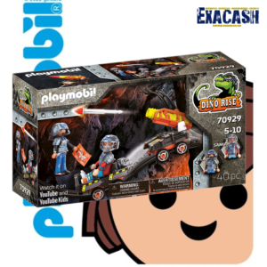 Playmobil 70929 Dino Mine Raketenkart