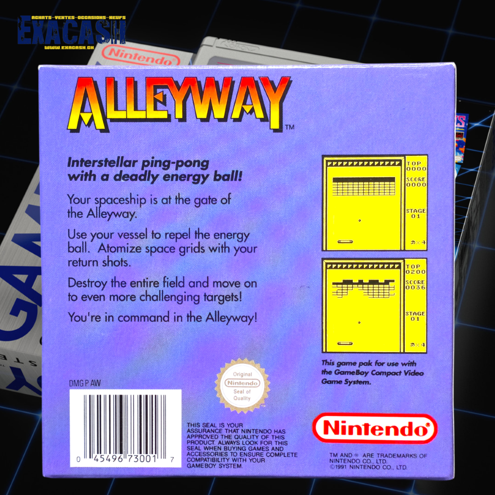 Alleyway (En Boîte Complet) – Image 2