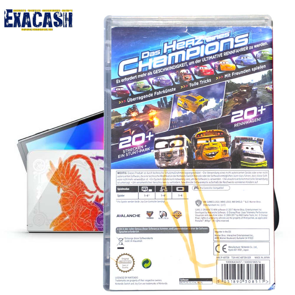 Cars 3 : Course vers la Victoire (Boîte en Allemand) – Image 2